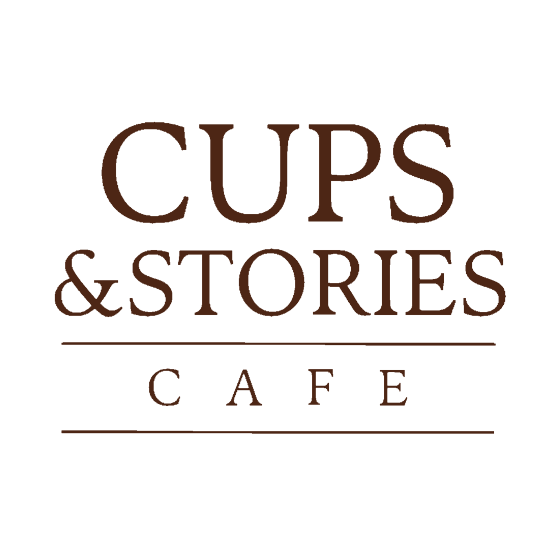 Cups & Stories Cafe Logo